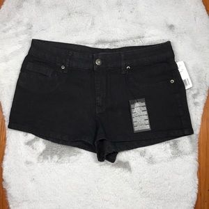 Black Shorts Gunmetal Hardware